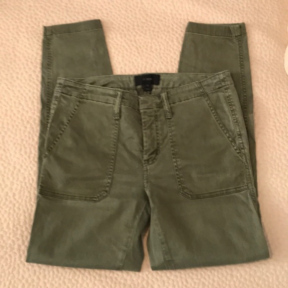 J. Crew Pants - Sage green J.Crew skinny chino